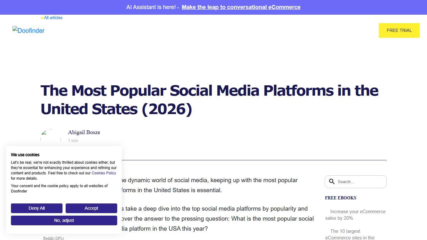 The Most Popular Social Media Platforms in the US (2026)